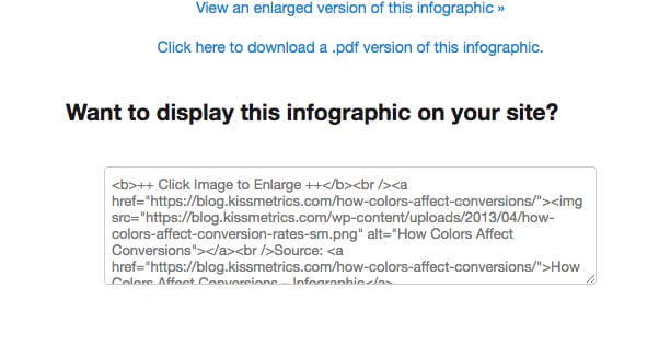 How to Add an Embed Code to Your Infographic Page