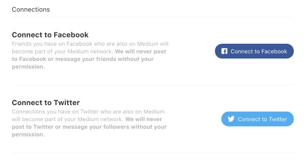 Medium Connections
