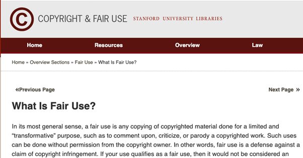 What is Fair Use