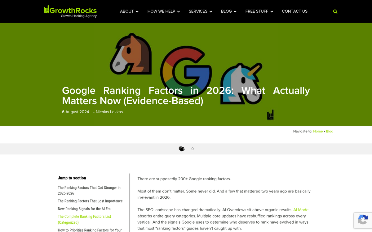 Website appearing older with backdated content