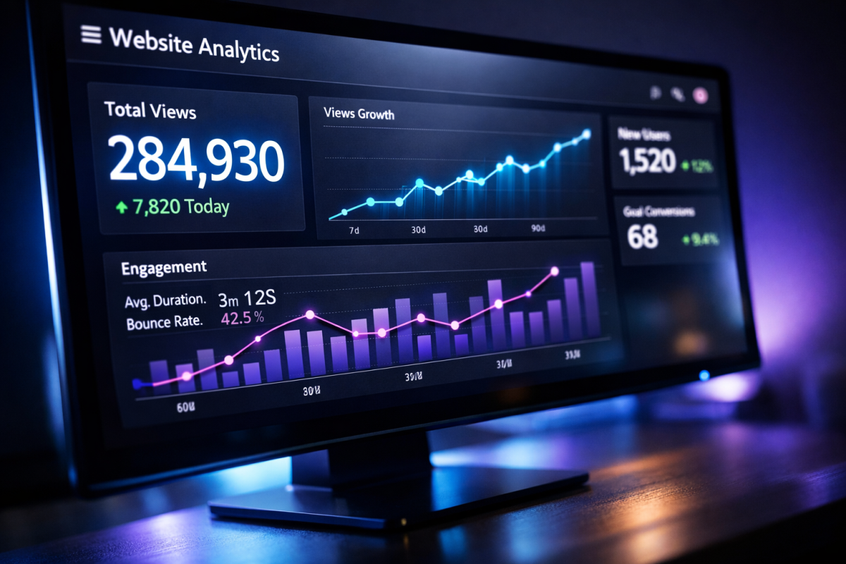 Post Views Counter plugin WordPress dashboard