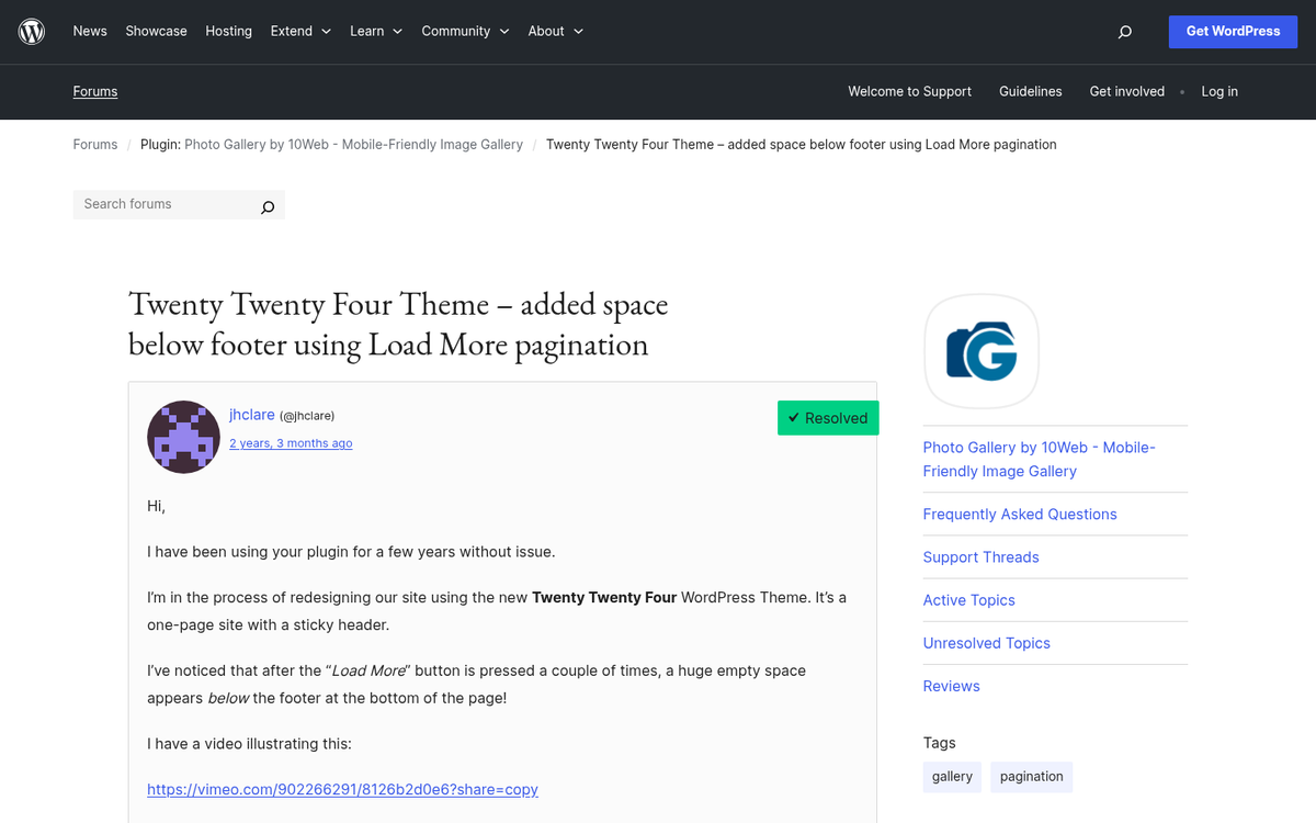 Subtle next page button easily overlooked