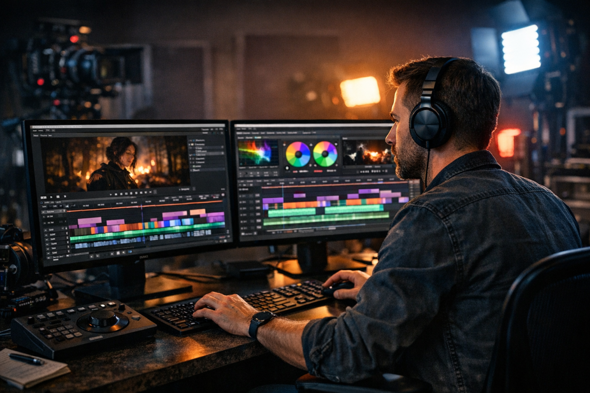 Animated video production for blog content