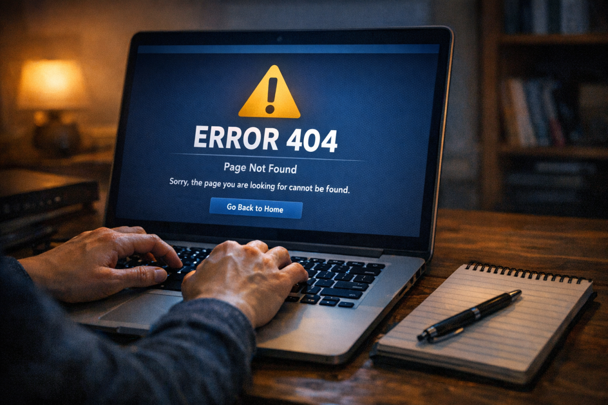 WordPress dashboard internal server error screen