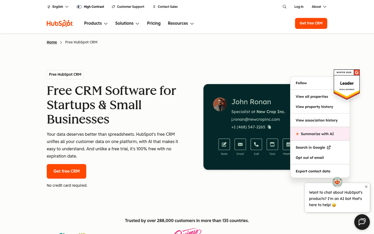 HubSpot free blog marketing tools screenshot
