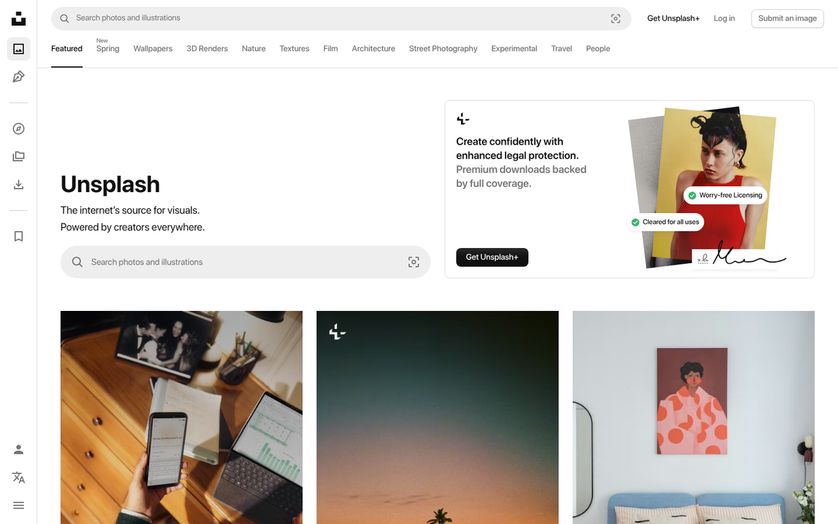 Screenshot of a blog post with images