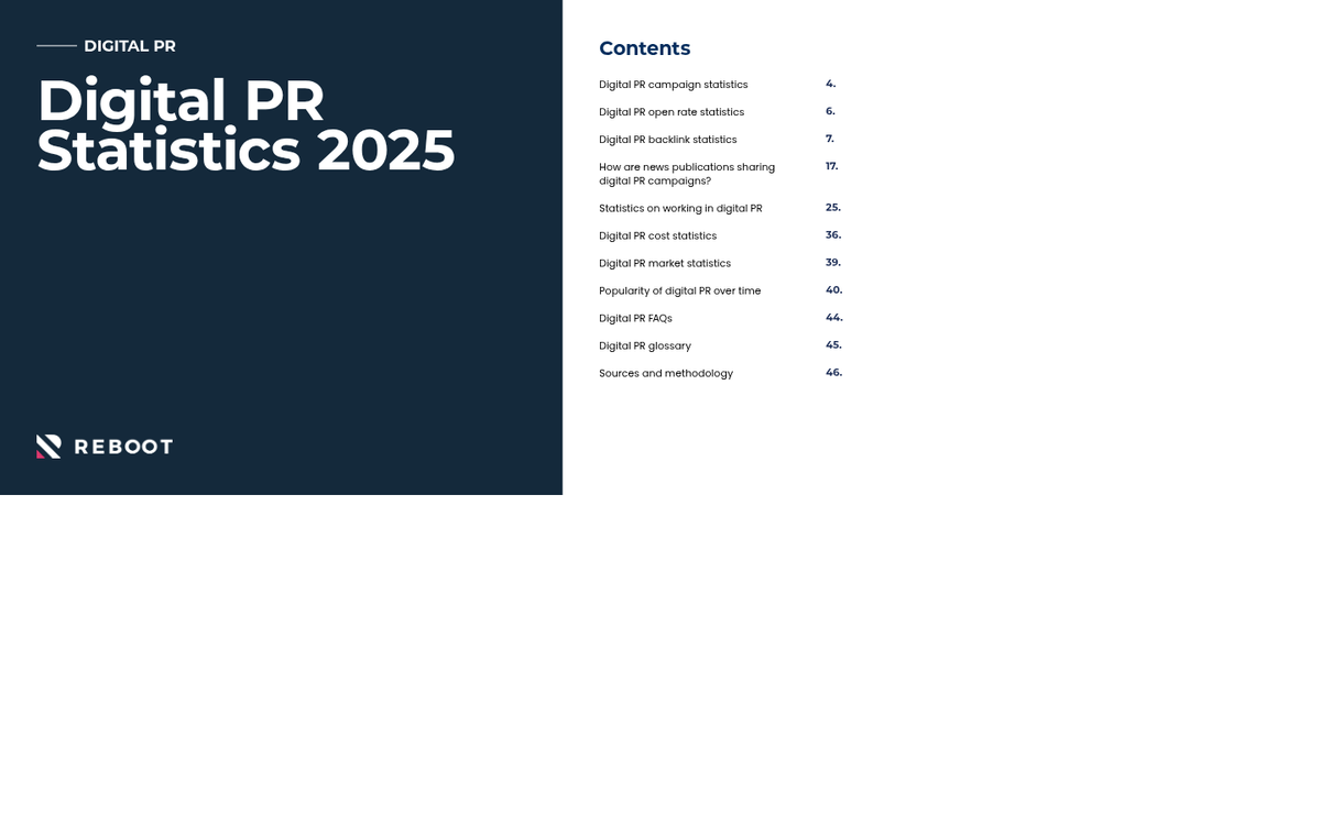 Infographic displaying backlink building value statistics