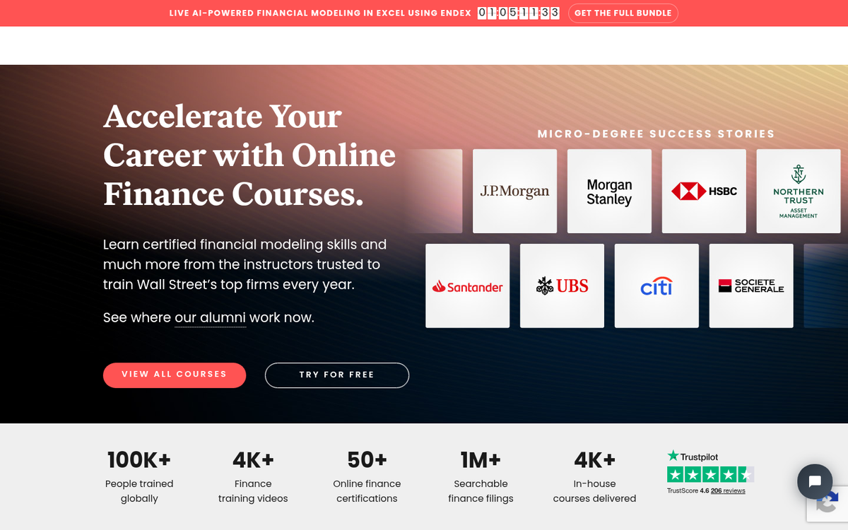 Career and financial education video blog screenshot