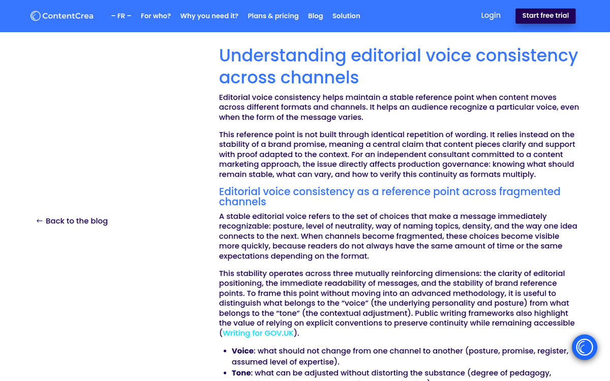 Consistent website branding across multiple pages