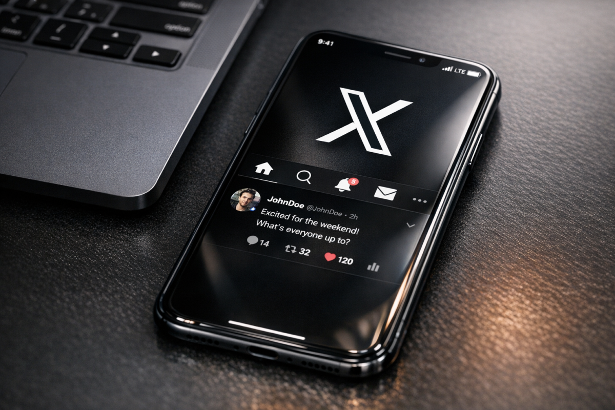 X formerly Twitter social media logo