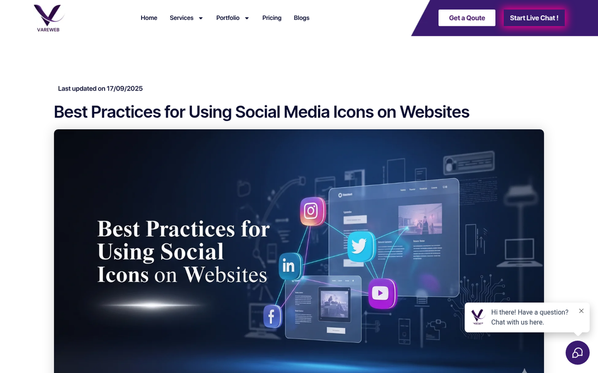 Social media button selection summary infographic