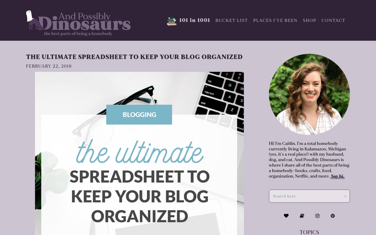 Screenshot of a title idea generator tool