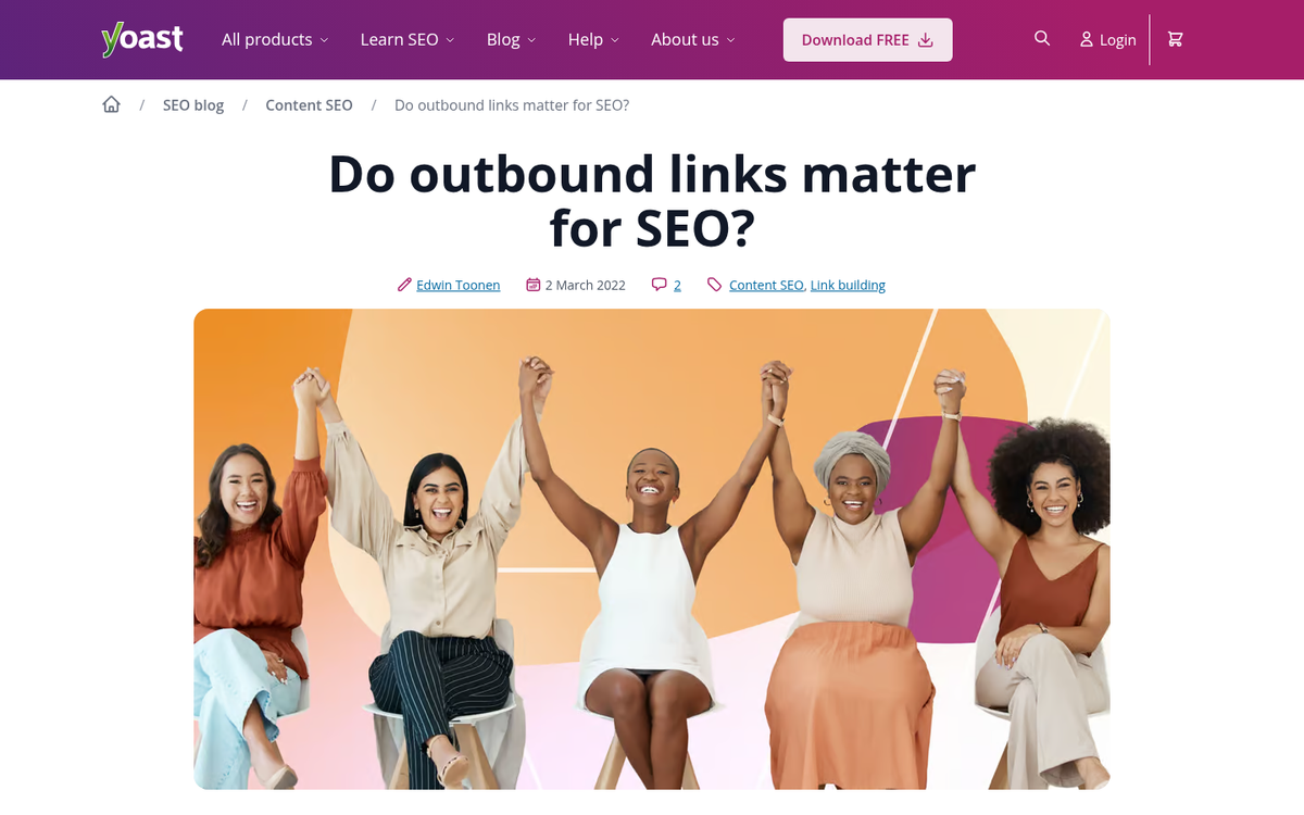 WordPress pingback settings in admin dashboard