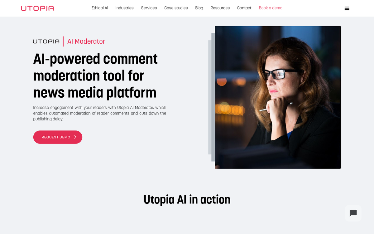 AI moderation filtering online comment section