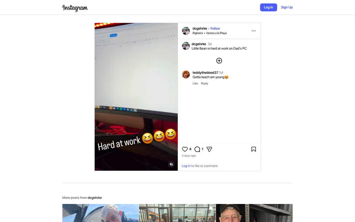 Person working hard at a desk