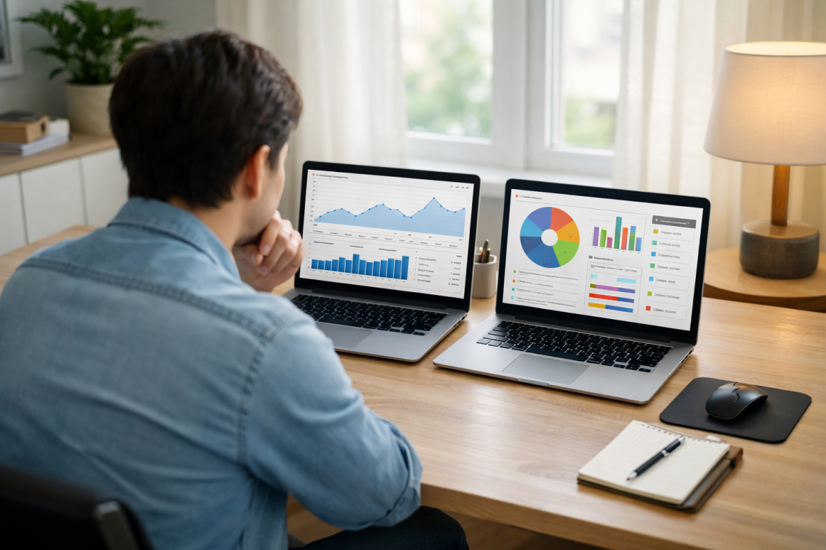 Two comment plugins compared side by side