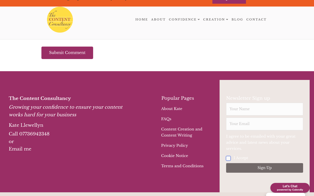 Refreshing an old blog post on screen