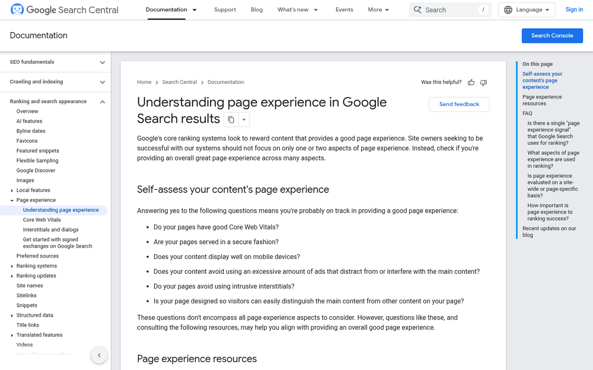 Valid HTML code structure example