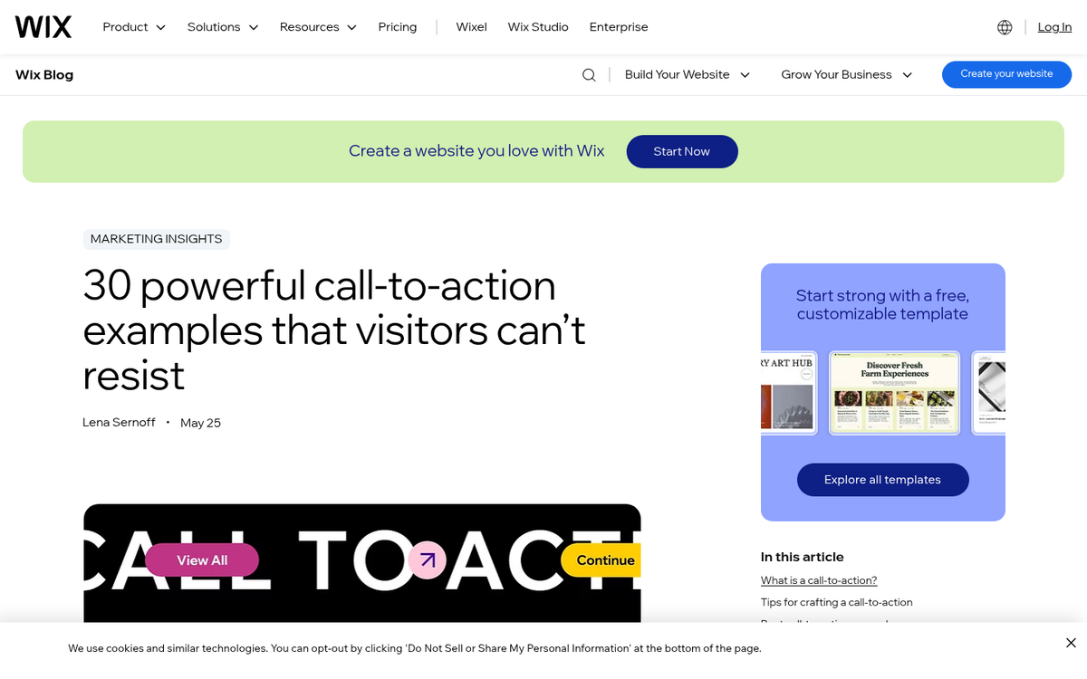Persuasive purchase call to action button