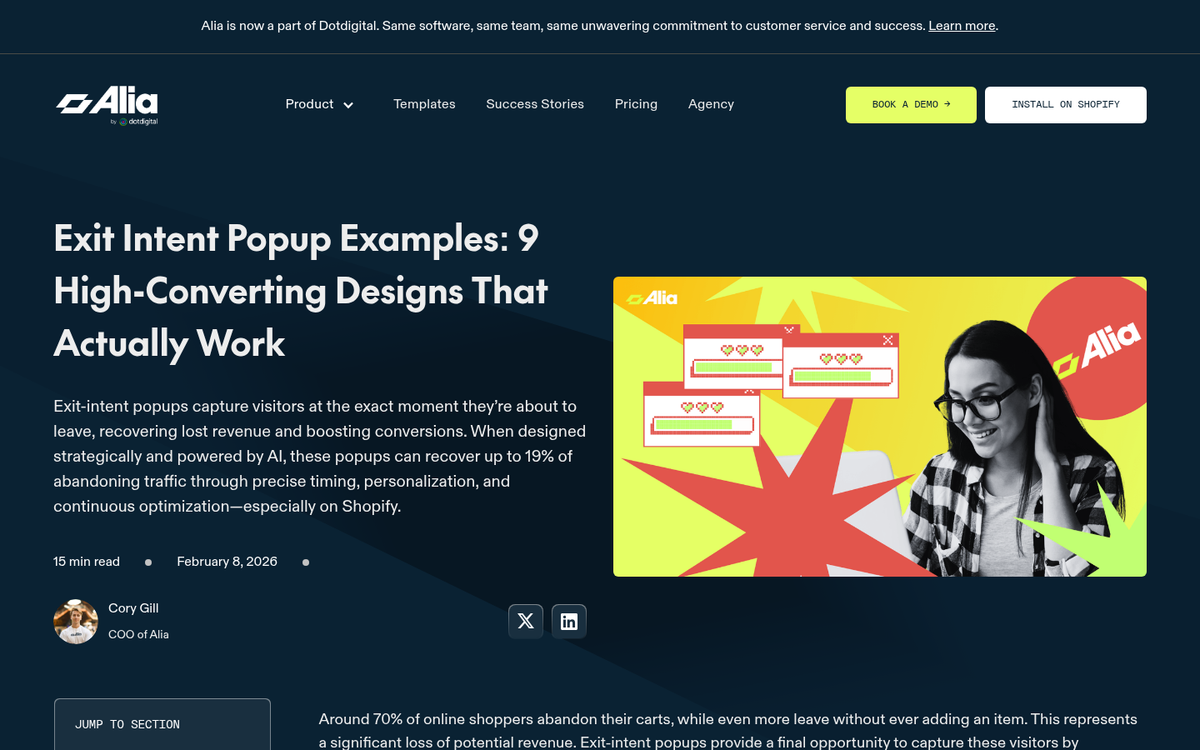Early access signup call to action button