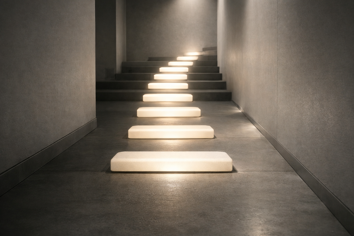 Next steps call to action button example