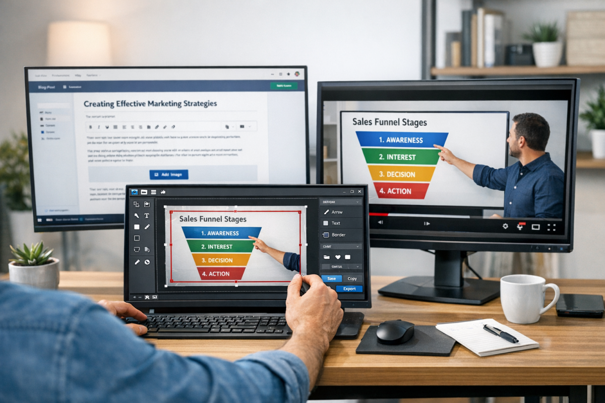 Screenshot of ChatGPT generating blog image suggestions