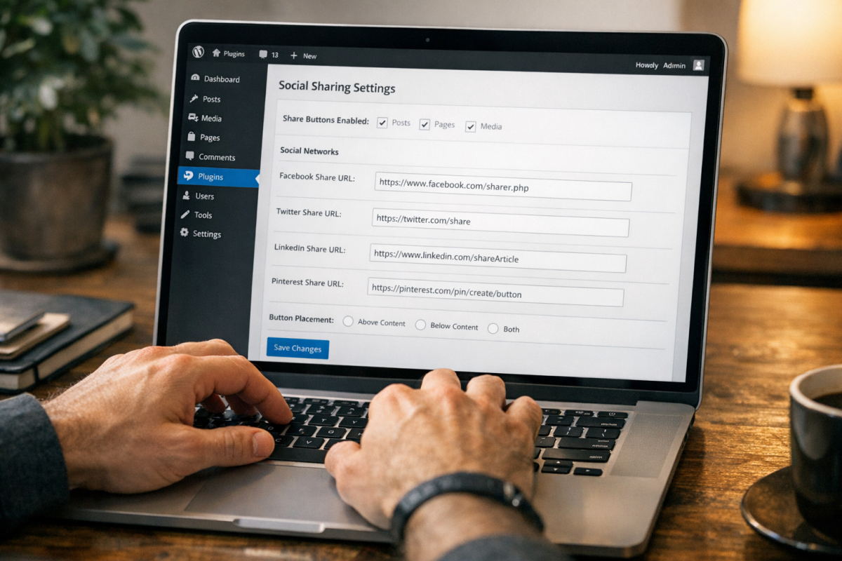 Plugin settings panel with configuration errors