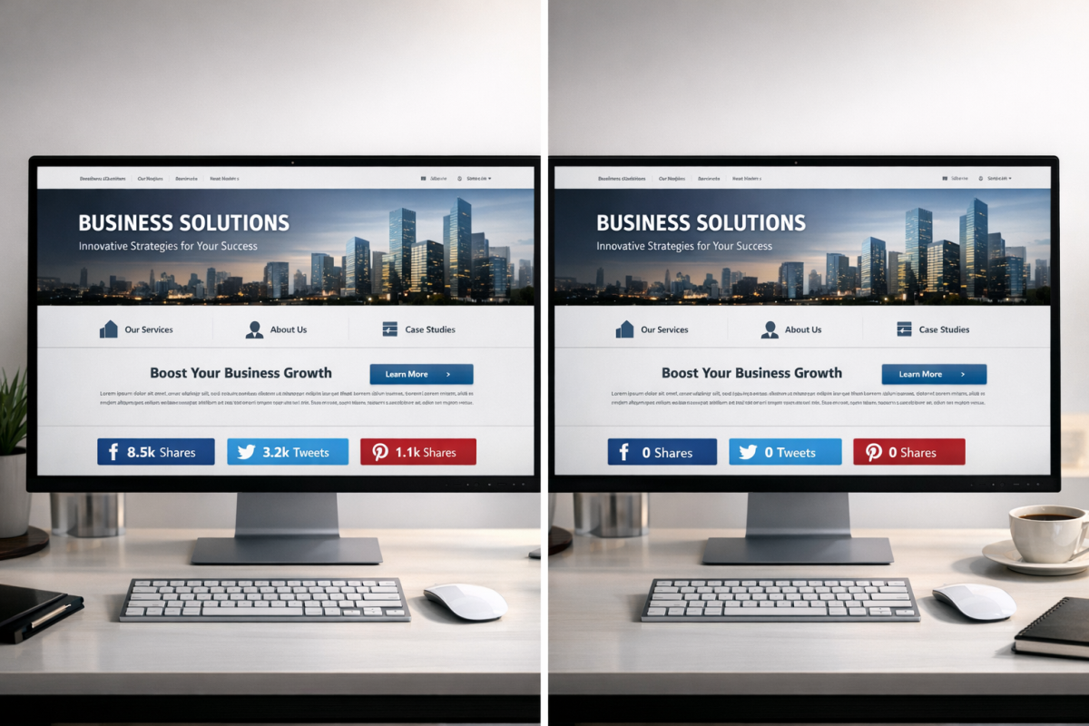 Website URL migration resetting share counts