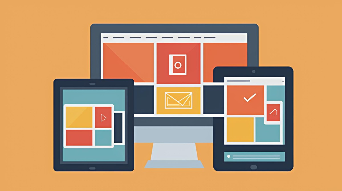 Social media buttons on multiple device screens