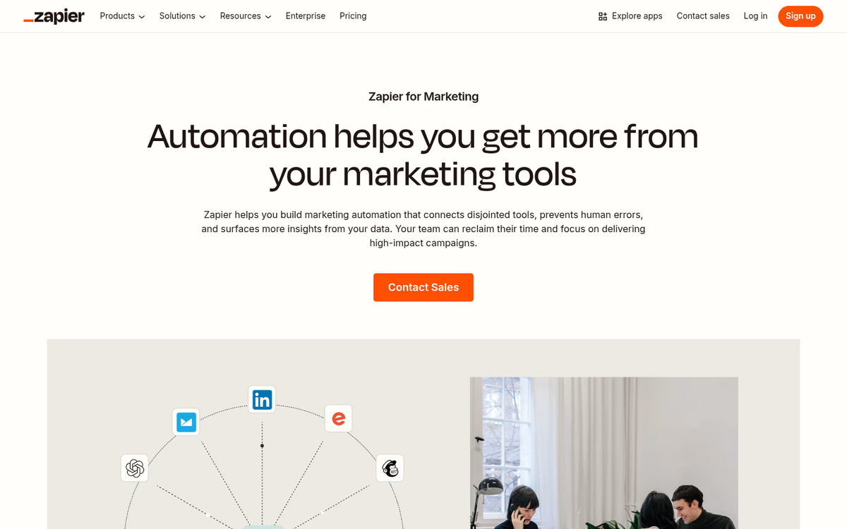 Automated email newsletter saving time illustration
