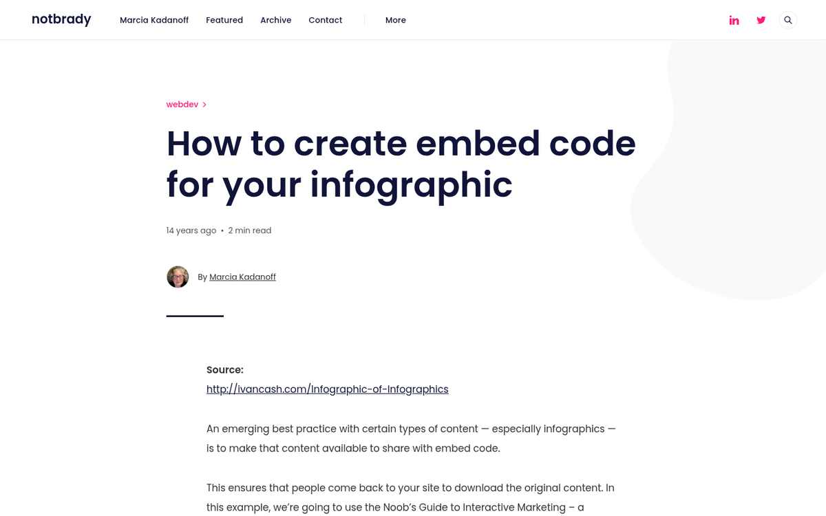 Infographic file preparation steps on screen