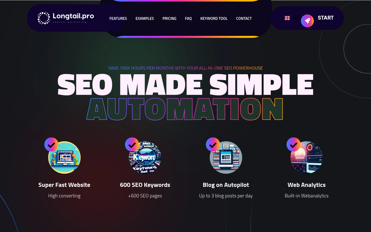 Long Tail Pro keyword research software interface