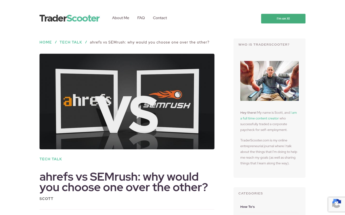 Alexa tool showing high traffic blog results