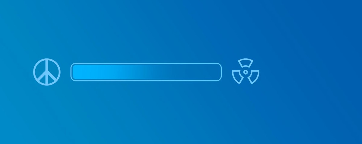 Twitter bird logo on blue background