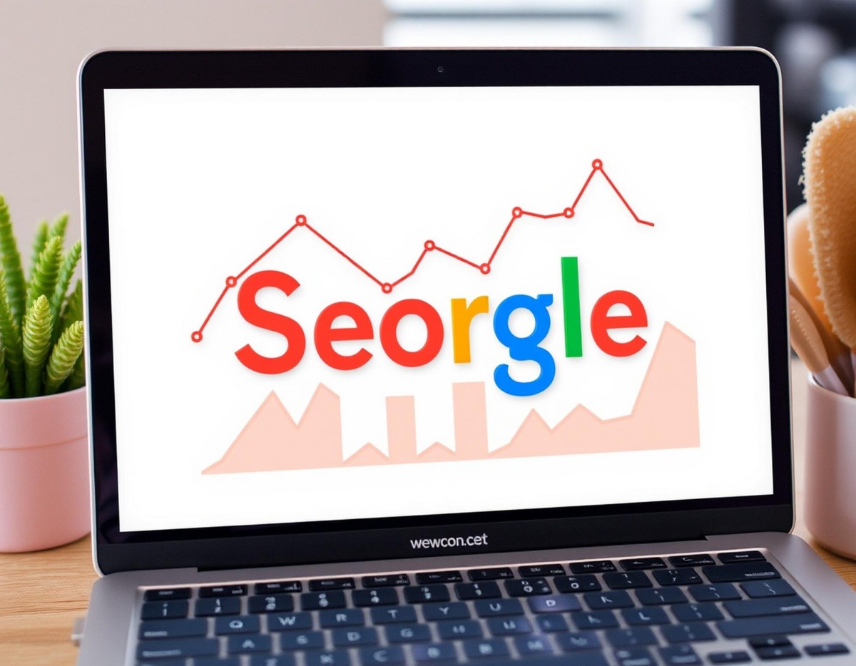 Magnifying glass over search engine results