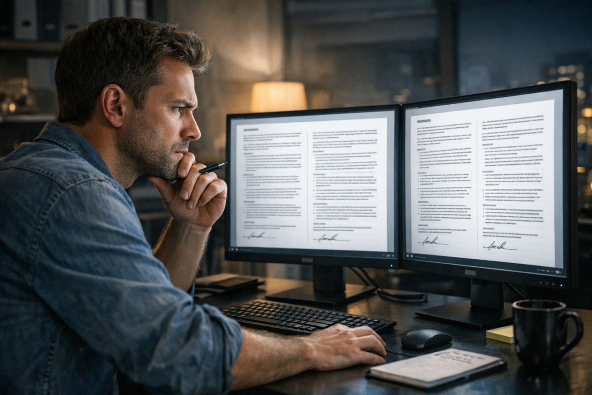 Duplicate content detection tool on screen