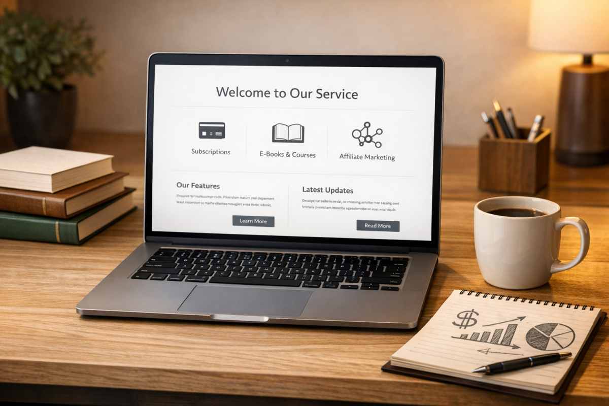 Blogger exploring non-ad revenue stream options