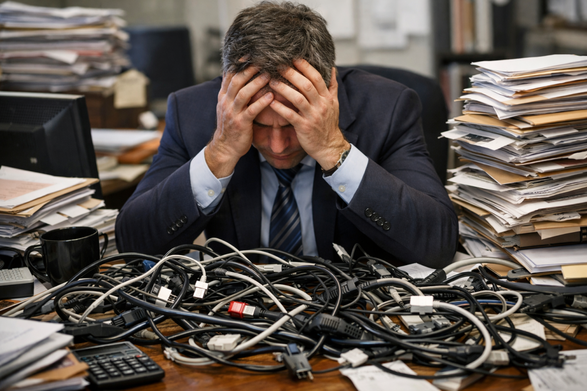 Person abandoning new website URL paths