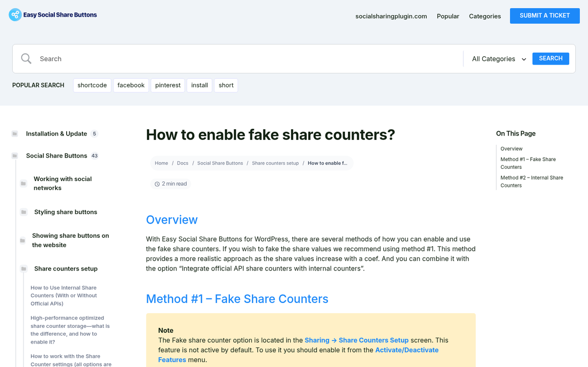 Website screenshot showing shared URL redirect