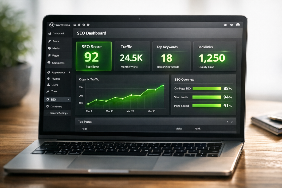 All in One SEO plugin dashboard screenshot