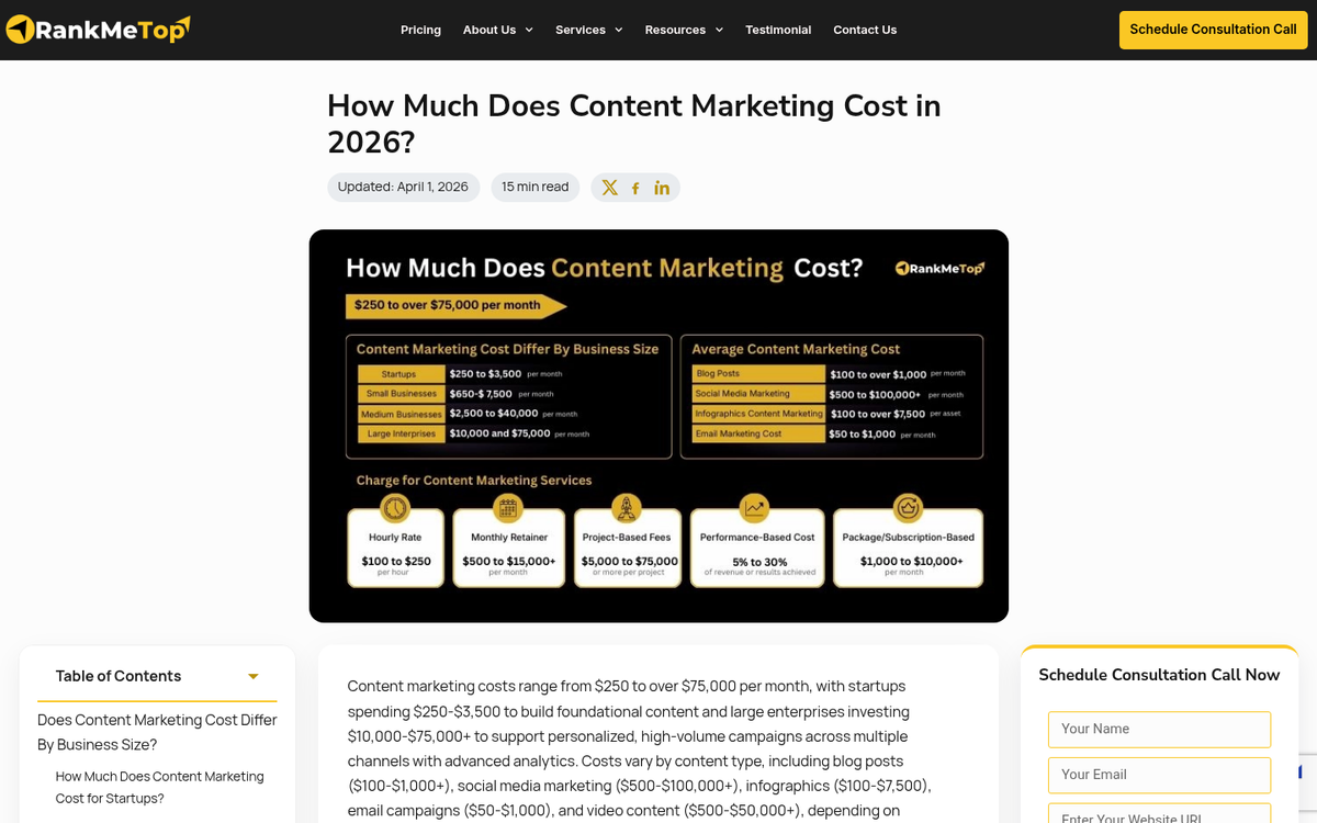 Person writing blog content independently at desk