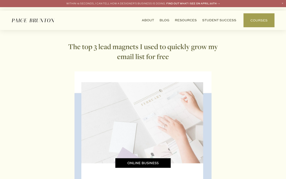 Blog post expanded with additional content sections