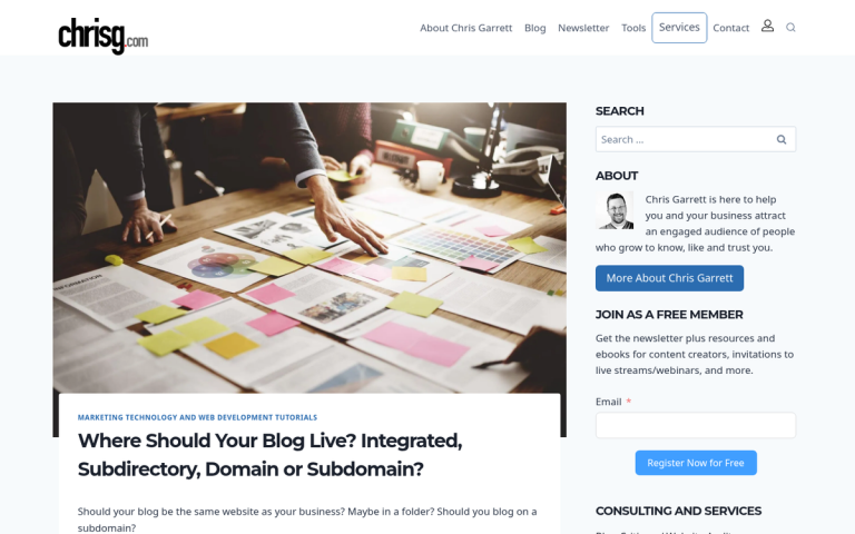 Should You Install Your Blog on a Separate Domain?