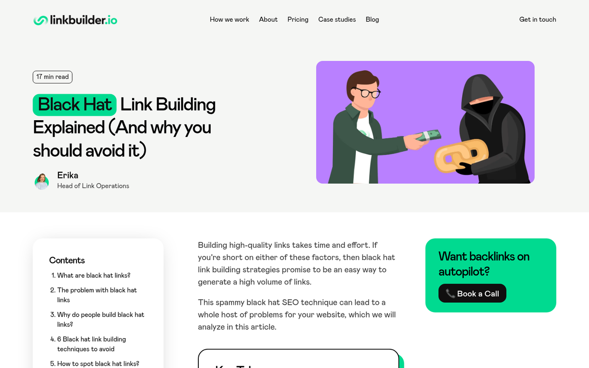 Warning signs for bad backlink sources