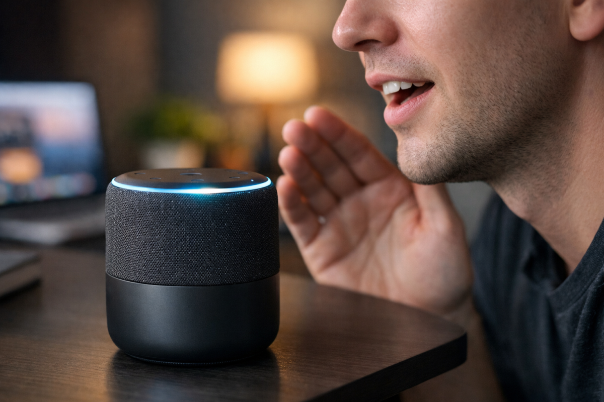 ChatGPT interface showing voice search response