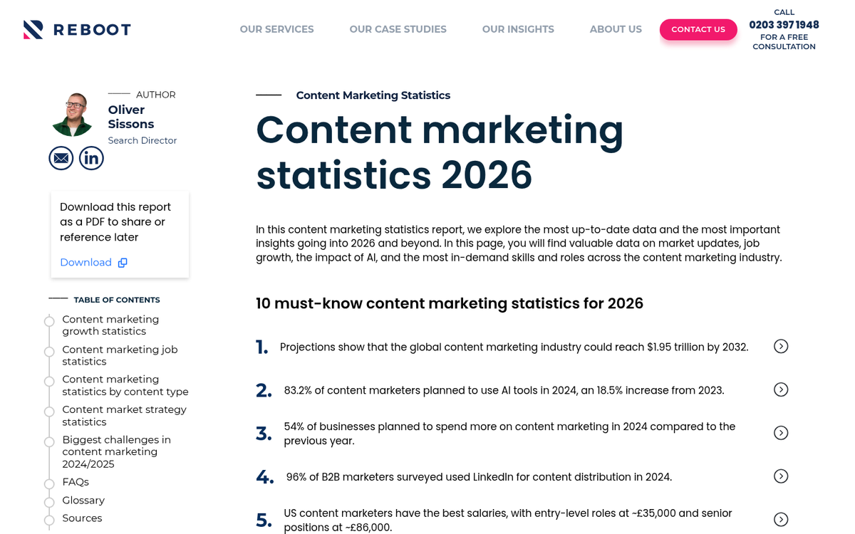 Sharing helpful tips on a blog post