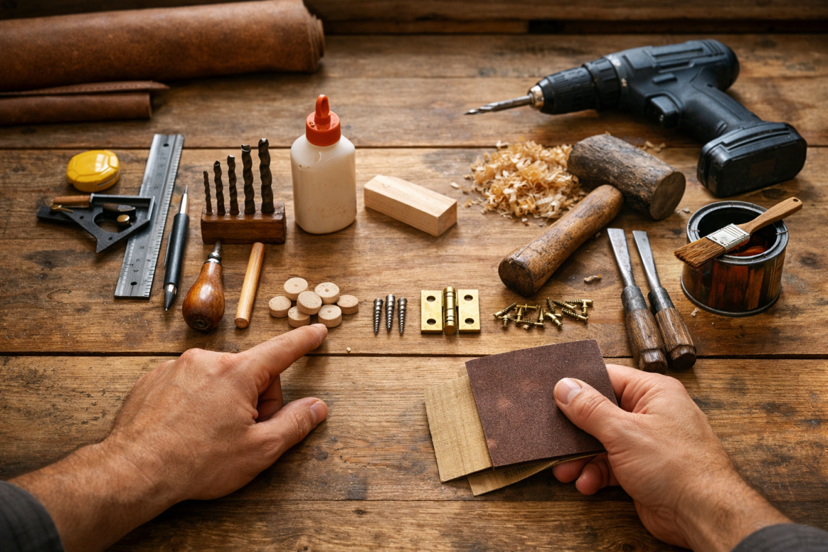 Step by step tutorial guide illustration