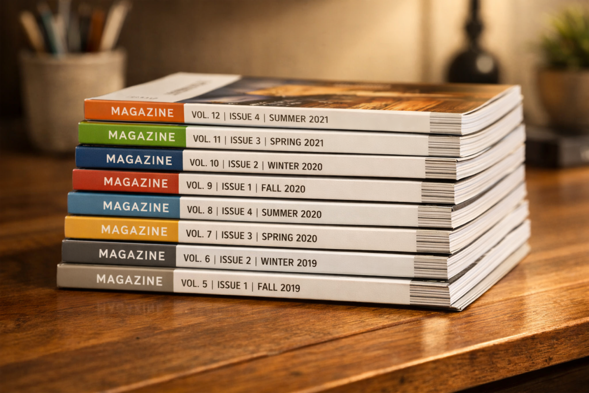 Linked blog posts forming an article series