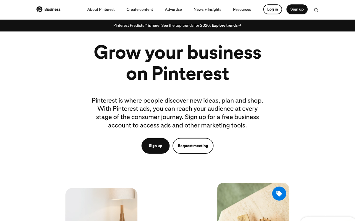 Pinterest post promotion strategy dashboard view