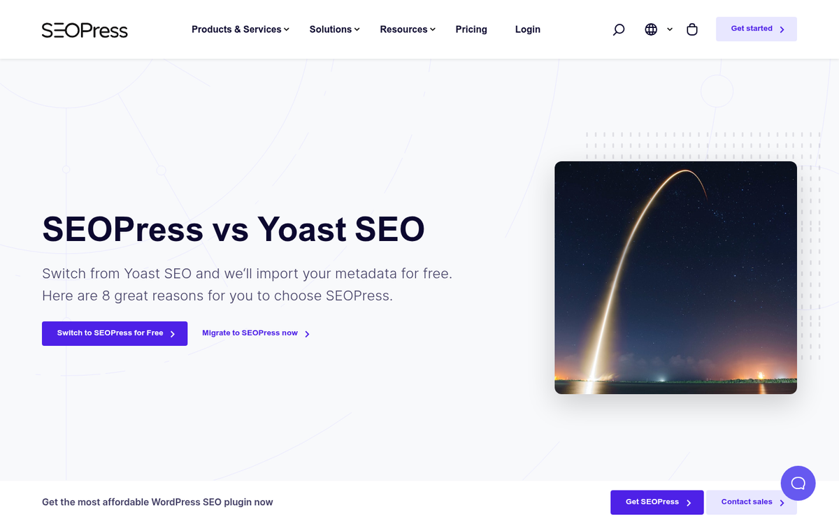 SEO plugin update frequency comparison chart